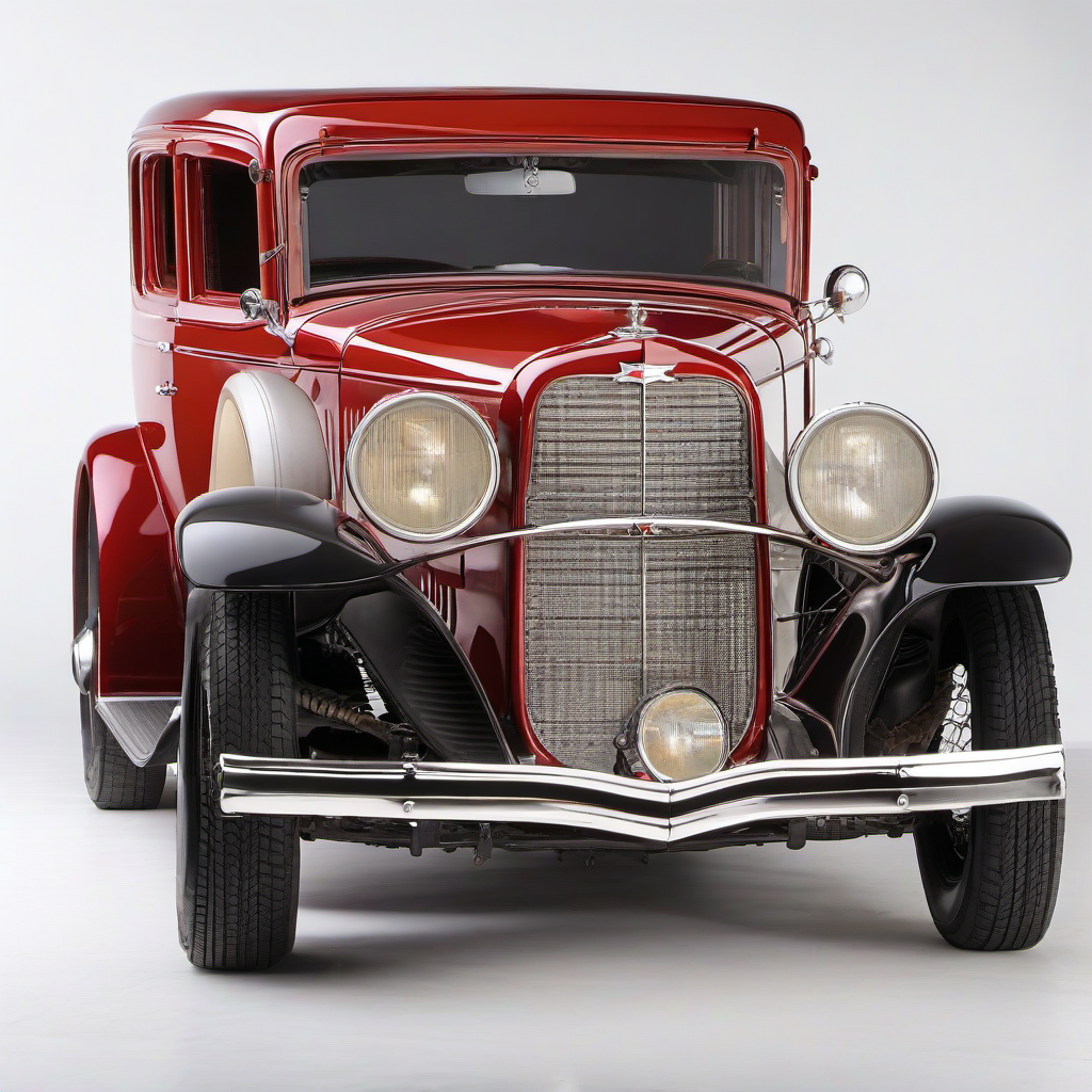 Illustration of a 1932 Chevrolet Confederate