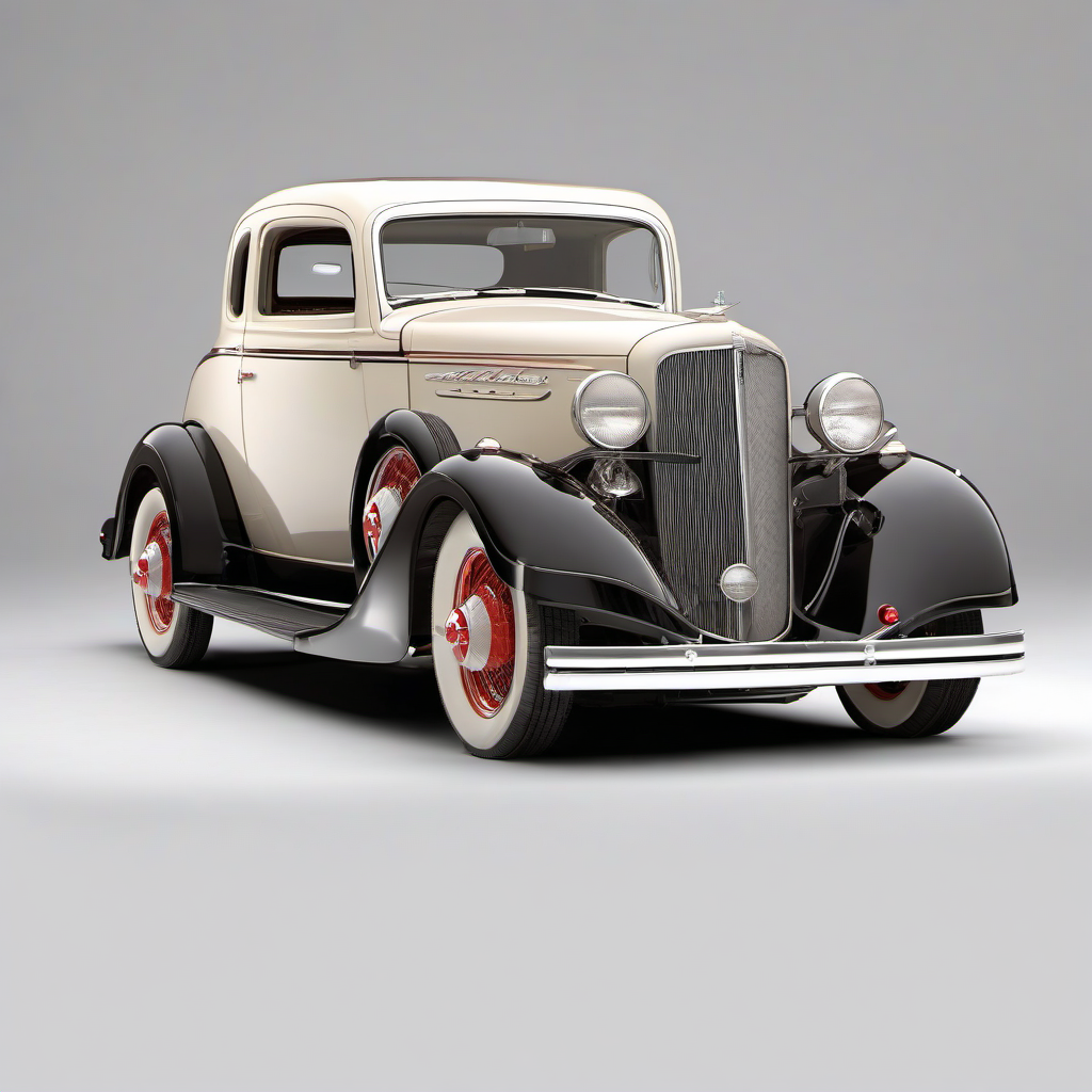 Illustration of a 1934 Chevrolet Eagle