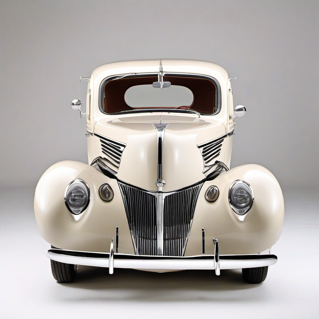 Illustration of a 1939 Ford Model 91A
