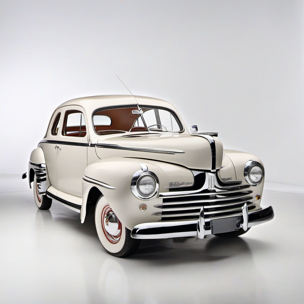 Illustration of a 1947 Ford 78A