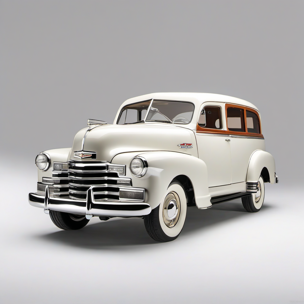 Illustration of a 1948 Chevrolet FJ
