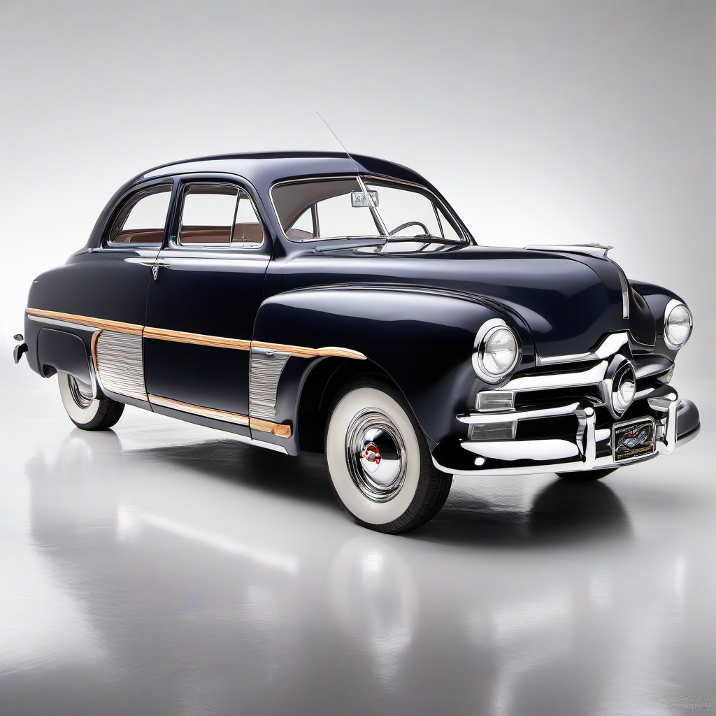 Illustration of a 1949 Ford 9EL