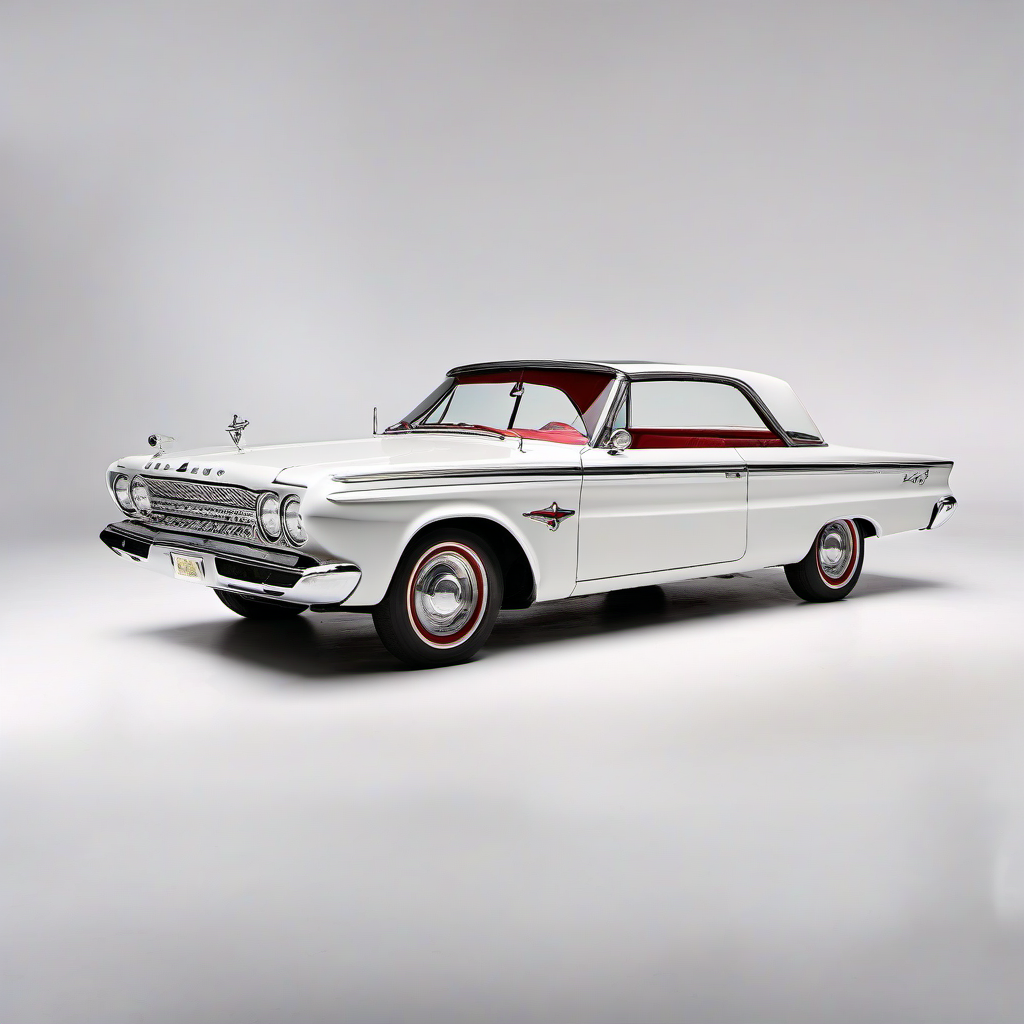 Illustration of a 1963 Plymouth Fury