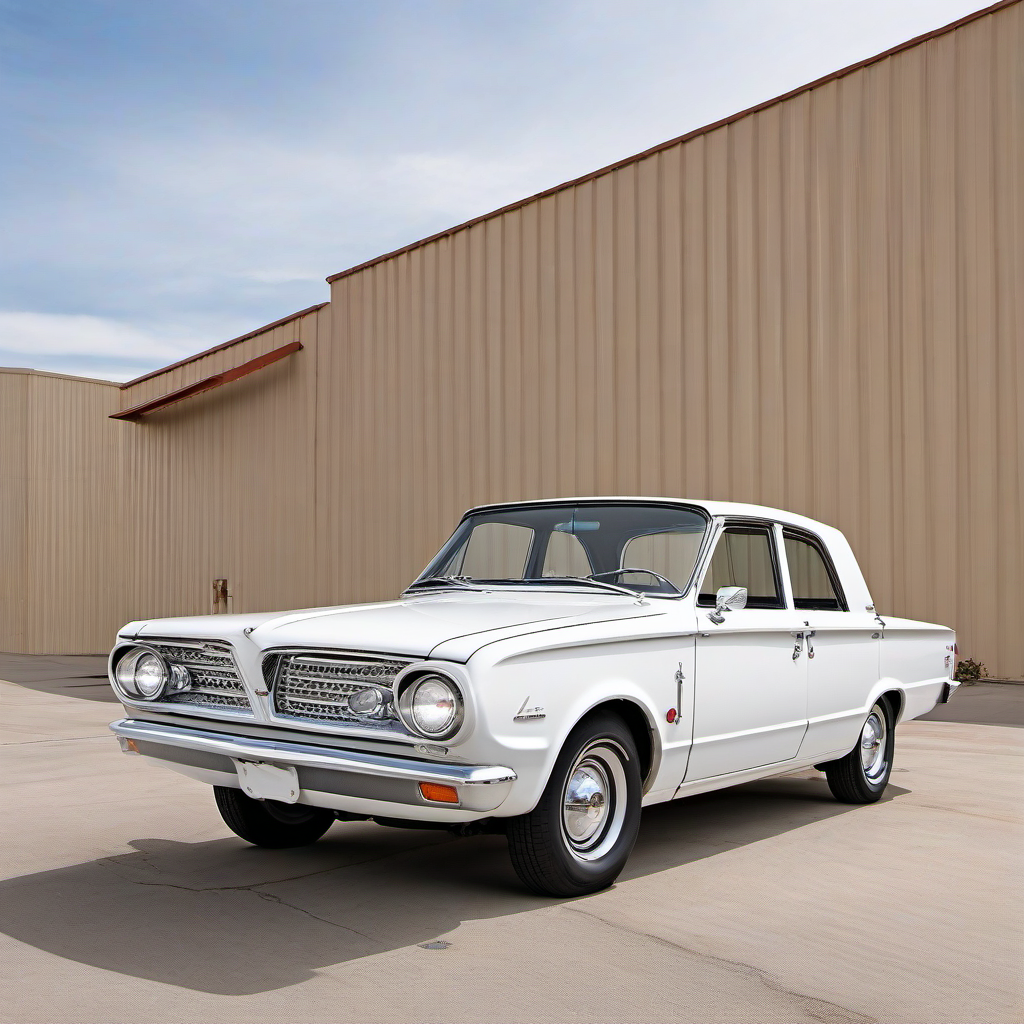 Illustration of a 1964 Plymouth Valiant
