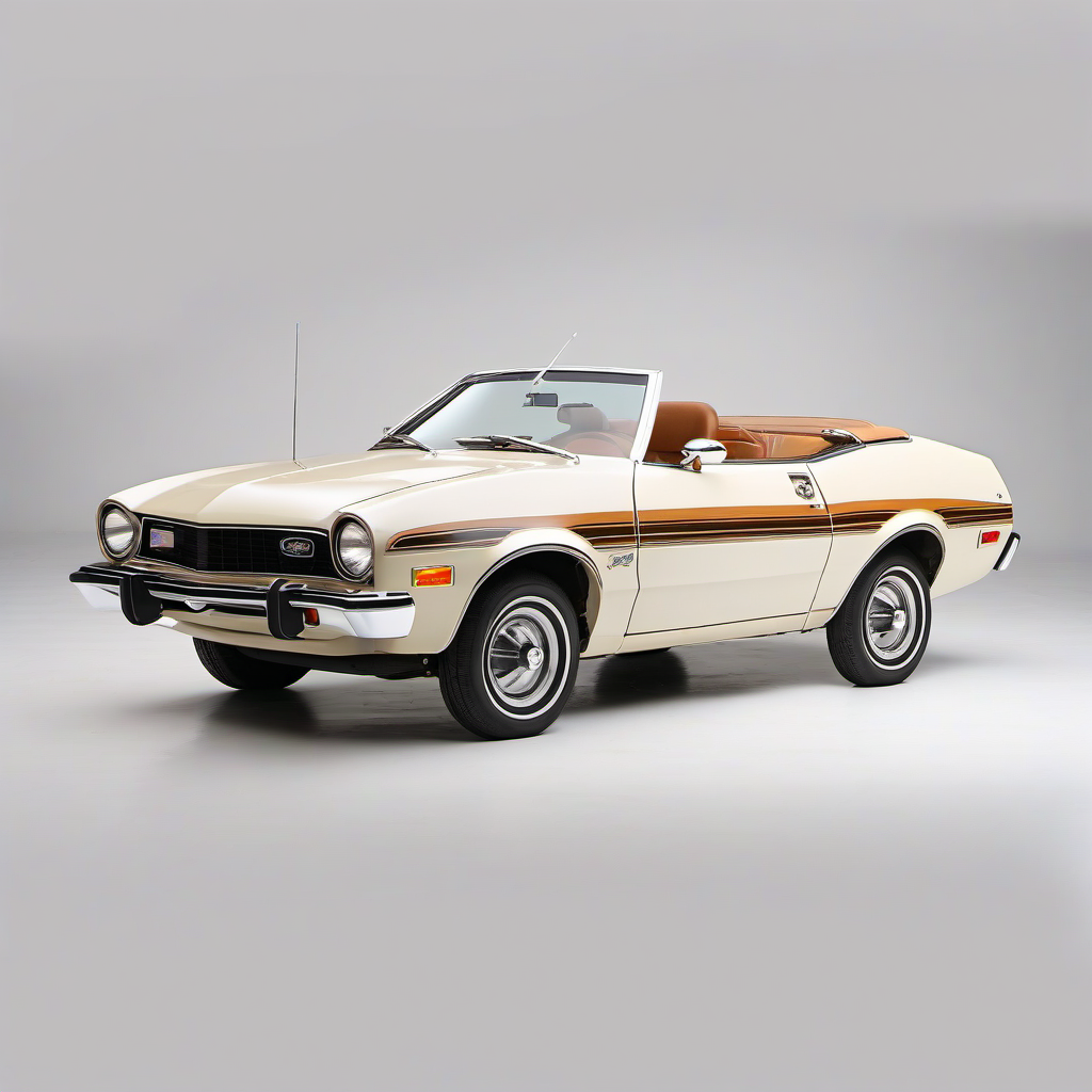 Illustration of a 1971 Ford Pinto