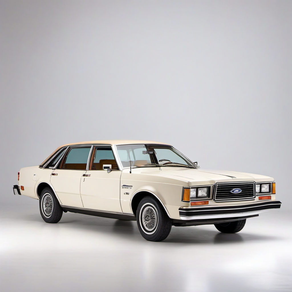 Illustration of a 1975 Ford Granada