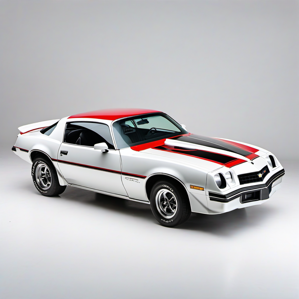 Illustration of a 1980 Chevrolet Camaro