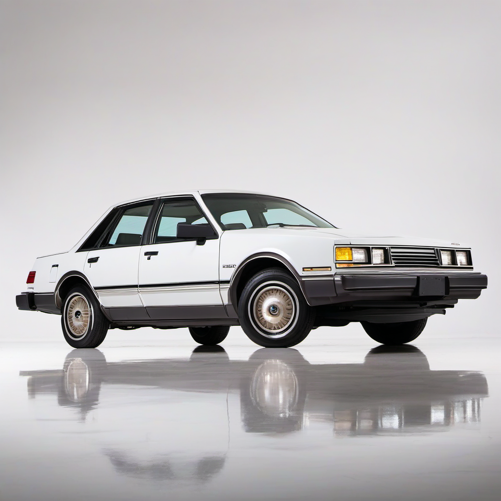 Illustration of a 1983 Ford Taurus