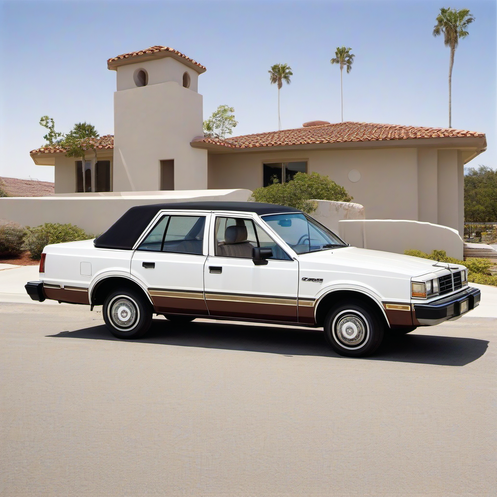 Illustration of a 1986 Dodge Aries