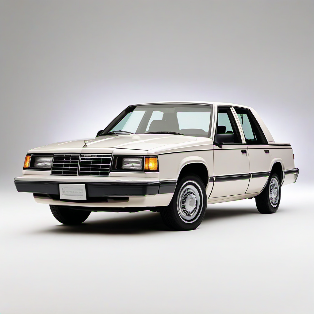 Illustration of a 1990 Plymouth Reliant
