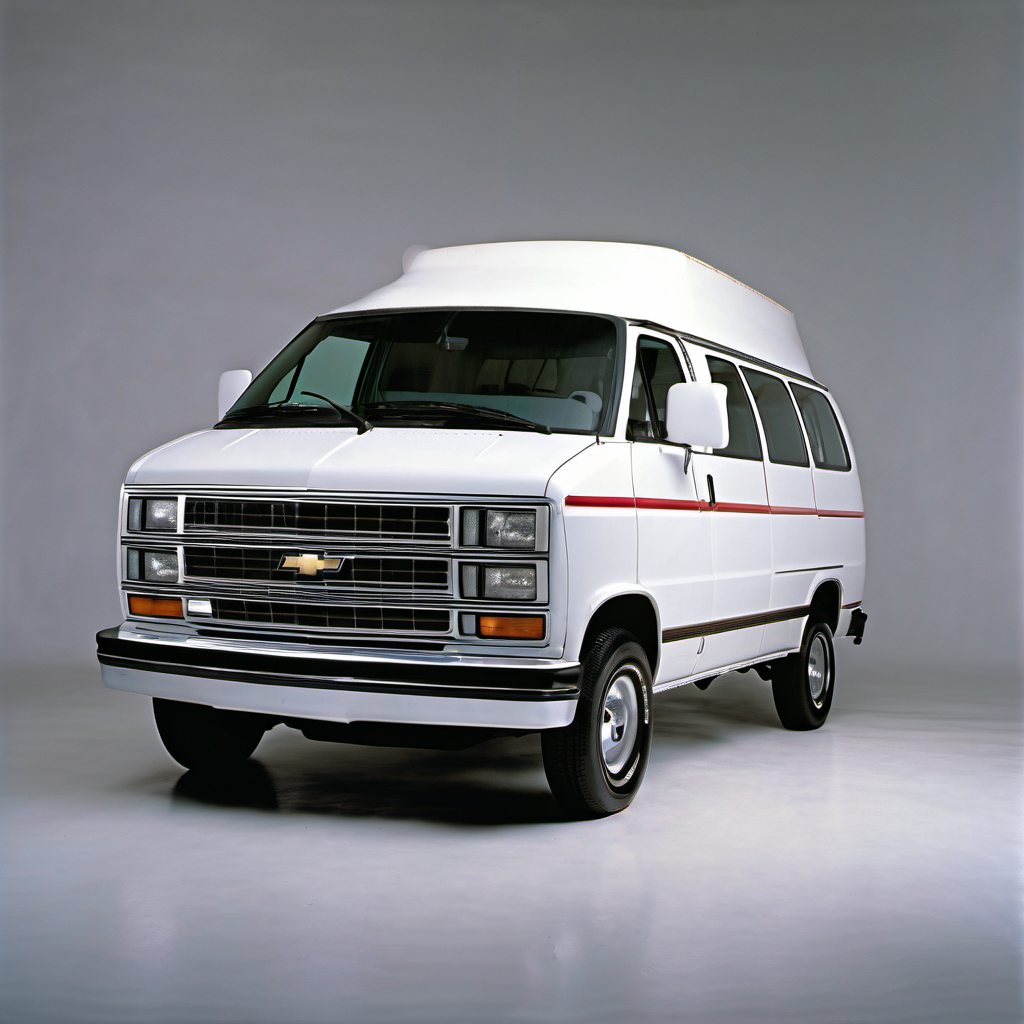 Illustration of a 1992 Chevrolet Sportvan G30