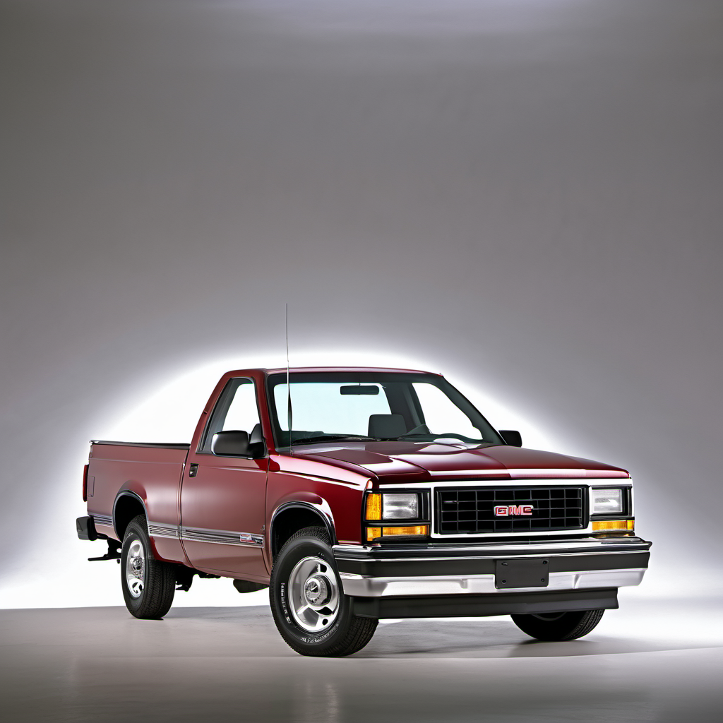 Illustration of a 1992 GMC Sonoma Regular Cab