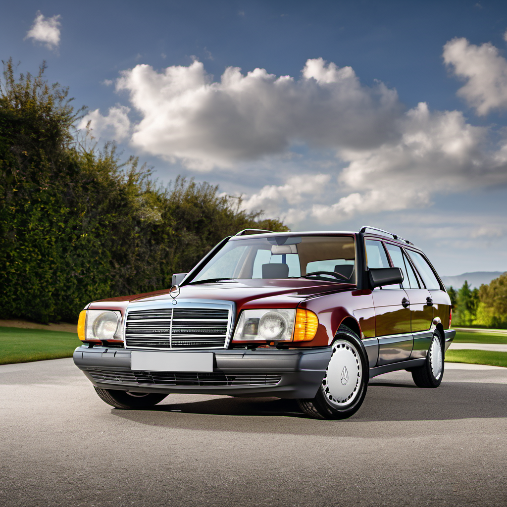 Illustration of a 1992 Mercedes-Benz 300 TE 300TE