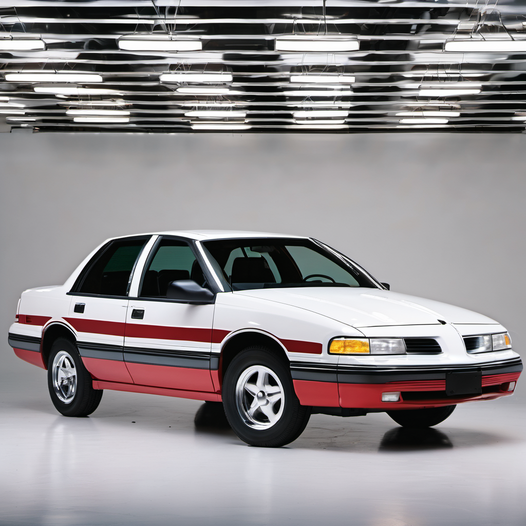 Illustration of a 1992 Pontiac LeMans