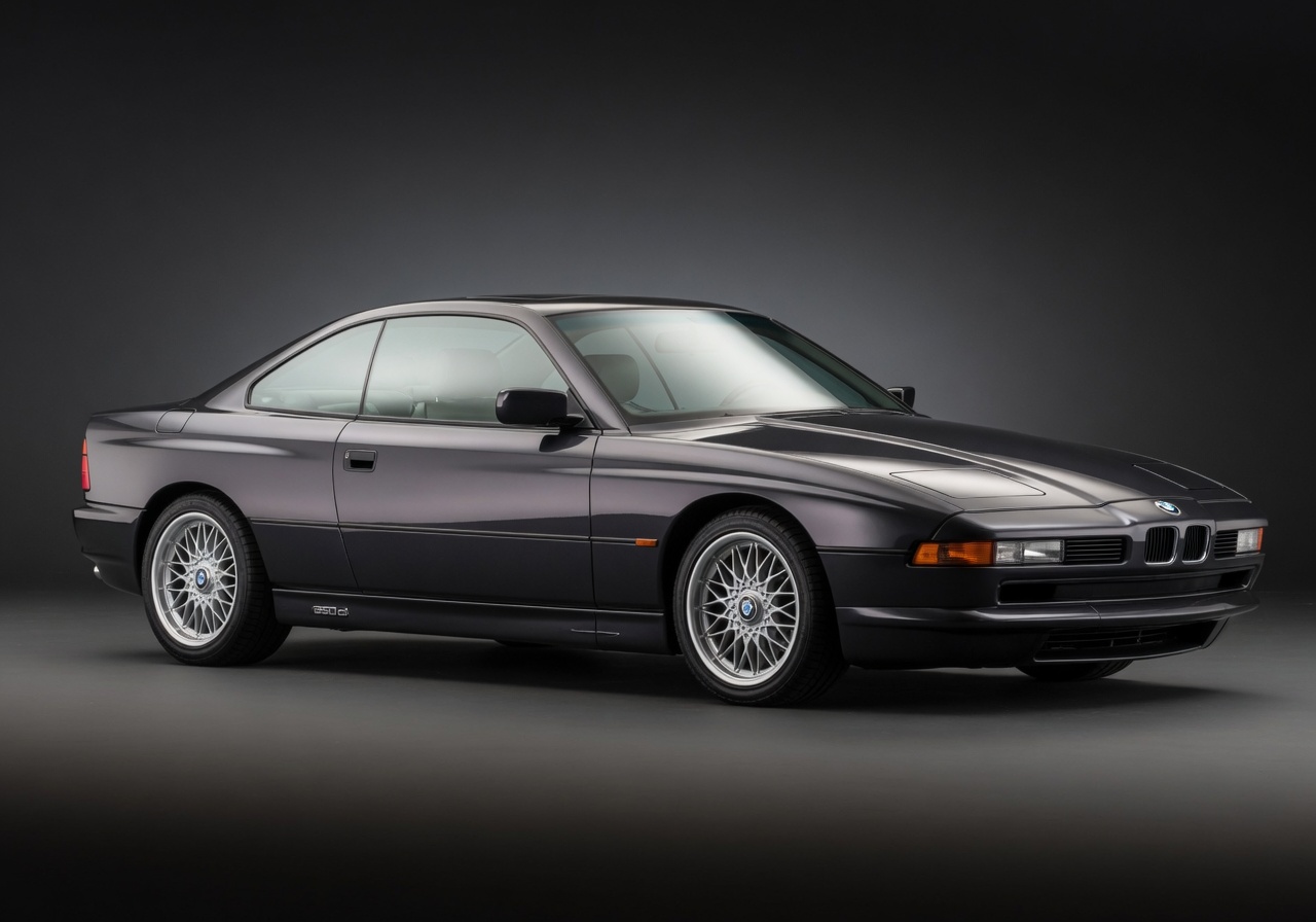 Illustration of a 1993 BMW 8 Series 850ci