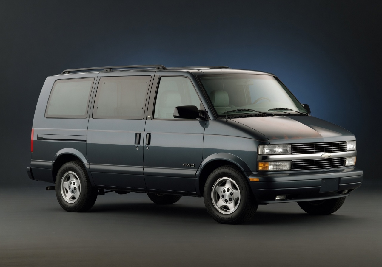 Illustration of a 1993 Chevrolet Astro Passenger Astro AWD (passenger)