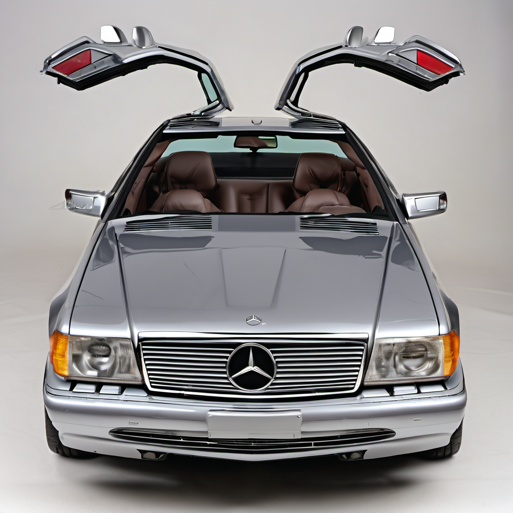 Illustration of a 1993 Mercedes-Benz 500 SEC