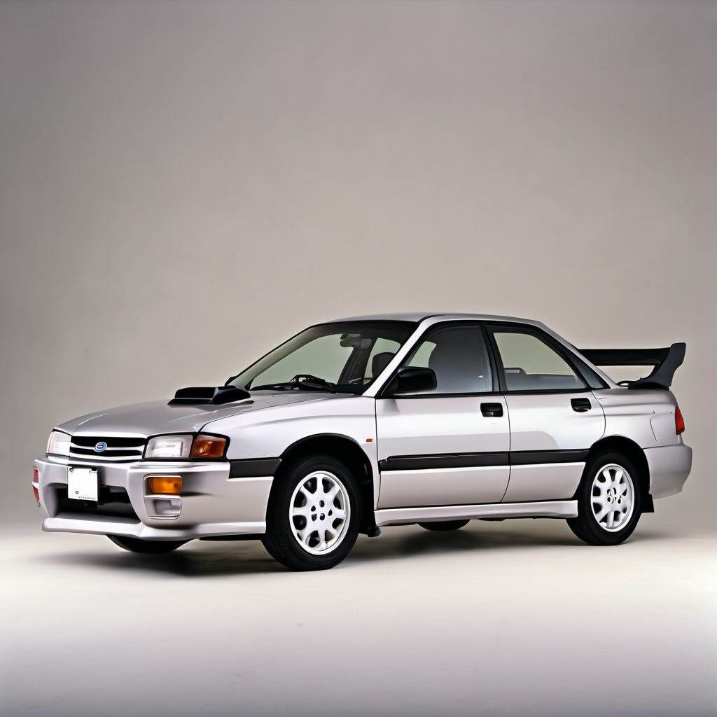 Illustration of a 1993 Subaru Impreza