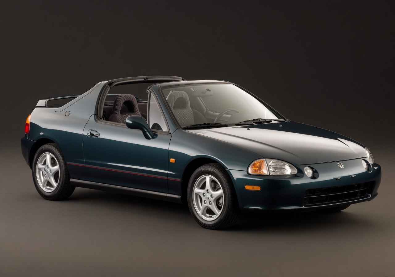 Illustration of a 1994 Honda del Sol Civic Del Sol