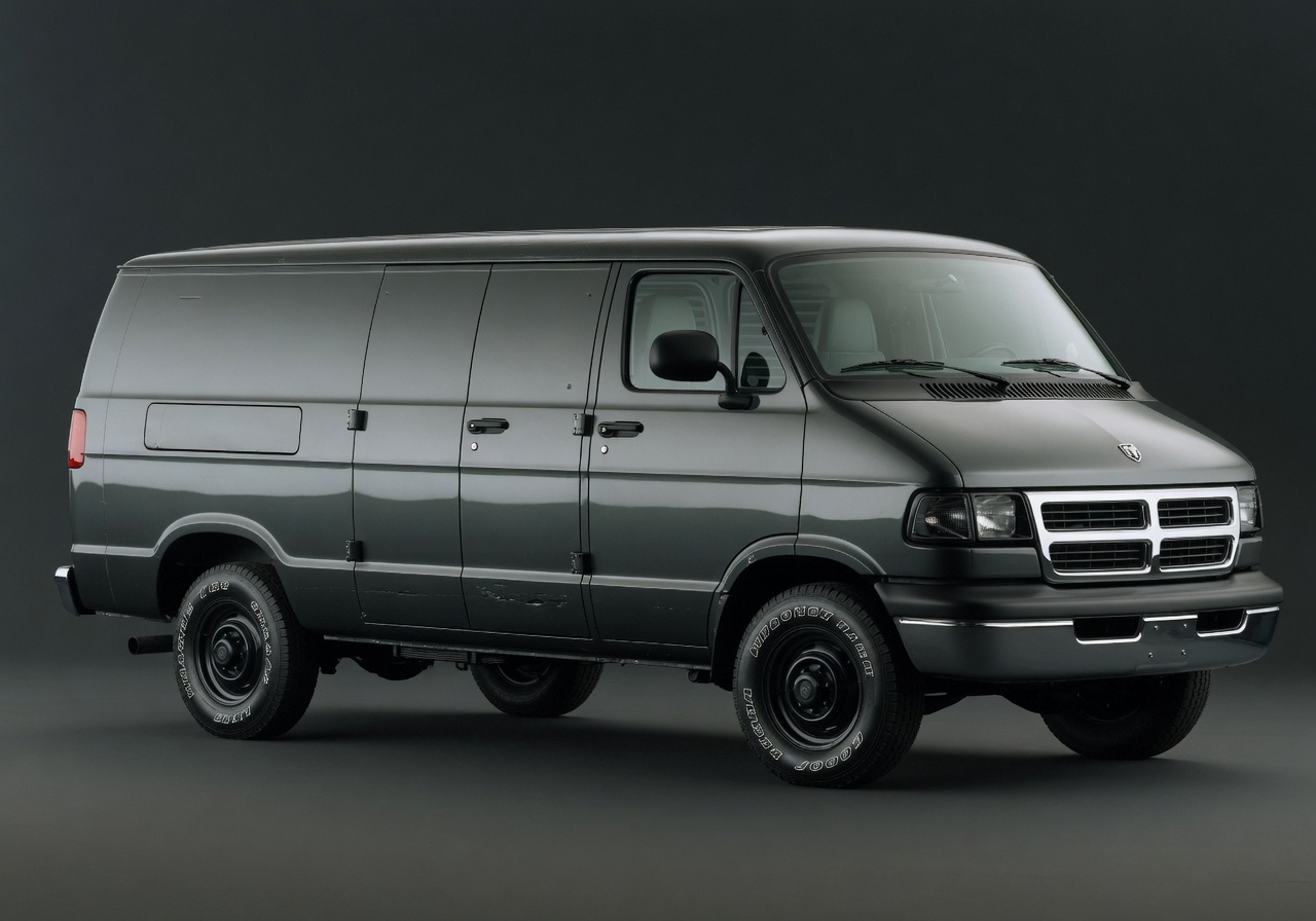 Illustration of a 1995 Dodge Ram Van 3500 3500