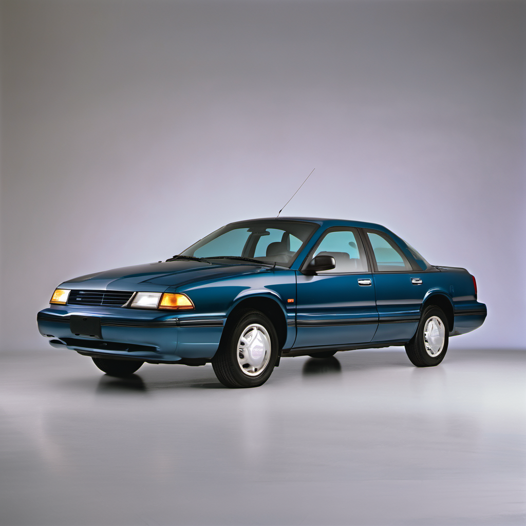 Illustration of a 1995 Dodge Spirit