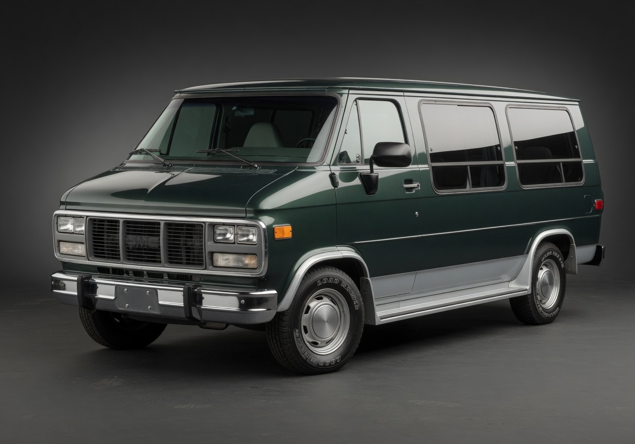 Illustration of a 1995 GMC Rally Wagon G3500