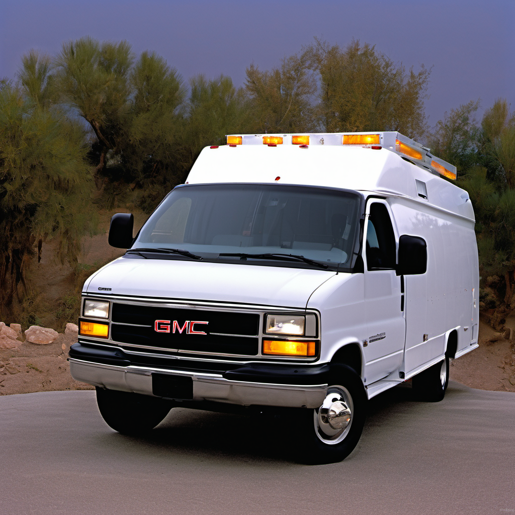 Illustration of a 1995 GMC Vandura G3500