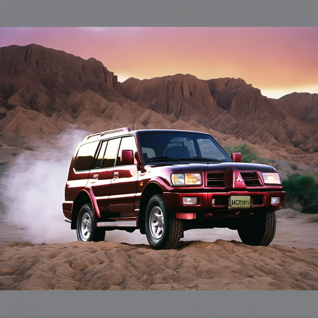 Illustration of a 1995 Mitsubishi Montero