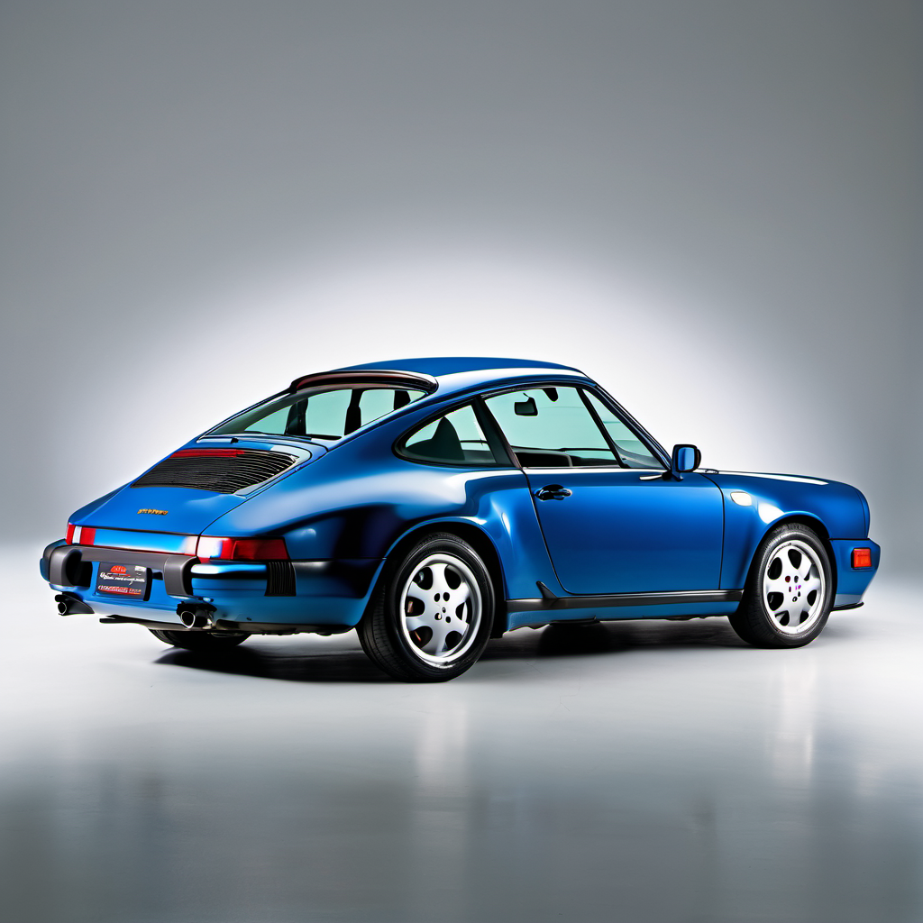Illustration of a 1995 Porsche 911 911 Carrera 4/2