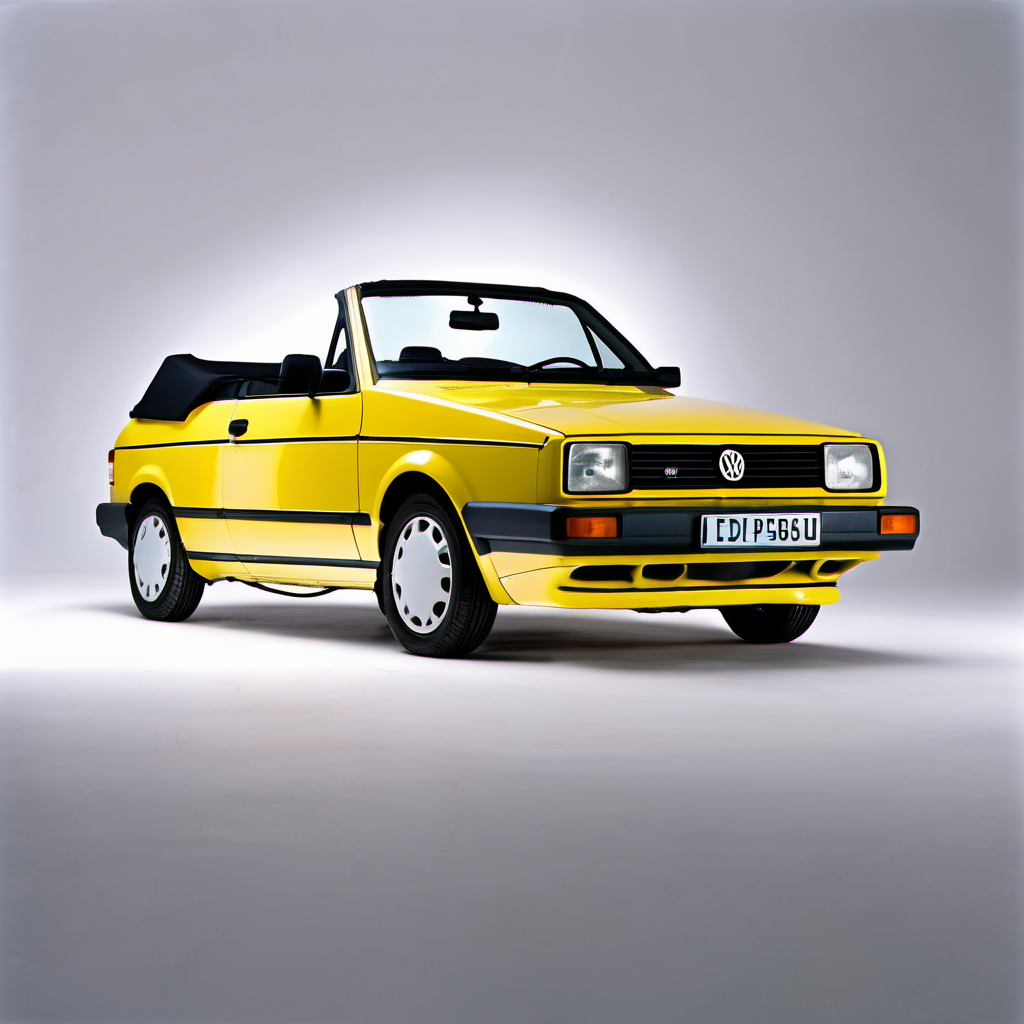 Illustration of a 1995 Volkswagen Cabrio Cabrio