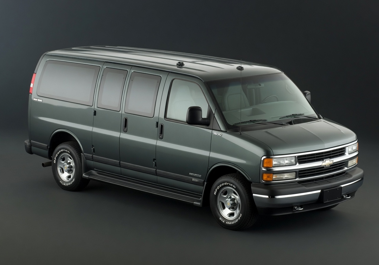 Illustration of a 1996 Chevrolet Express 1500 Passenger