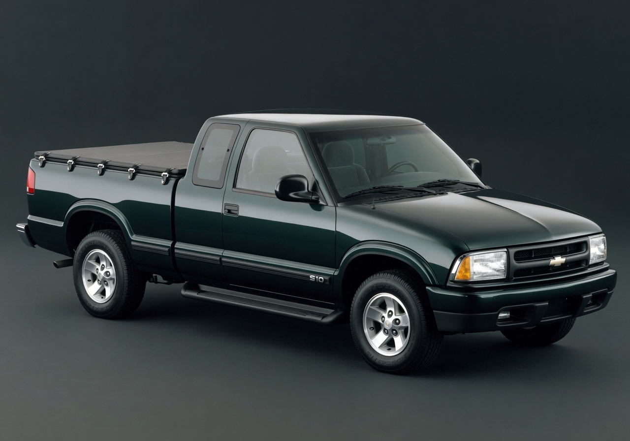 Illustration of a 1996 Chevrolet S10 Extended Cab 1/2 Ton Nominal