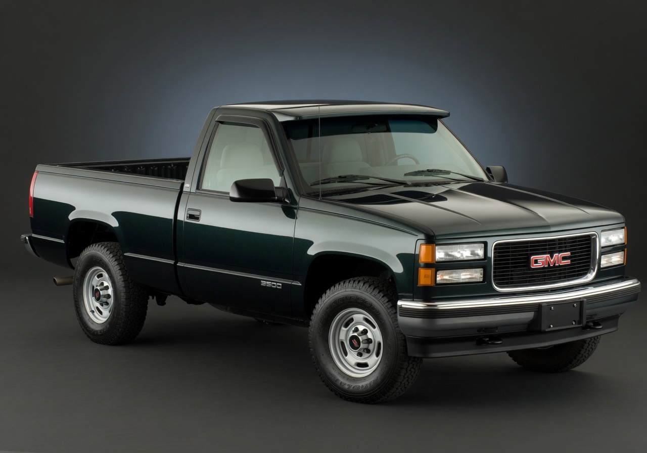 Illustration of a 1996 GMC 3500 Regular Cab