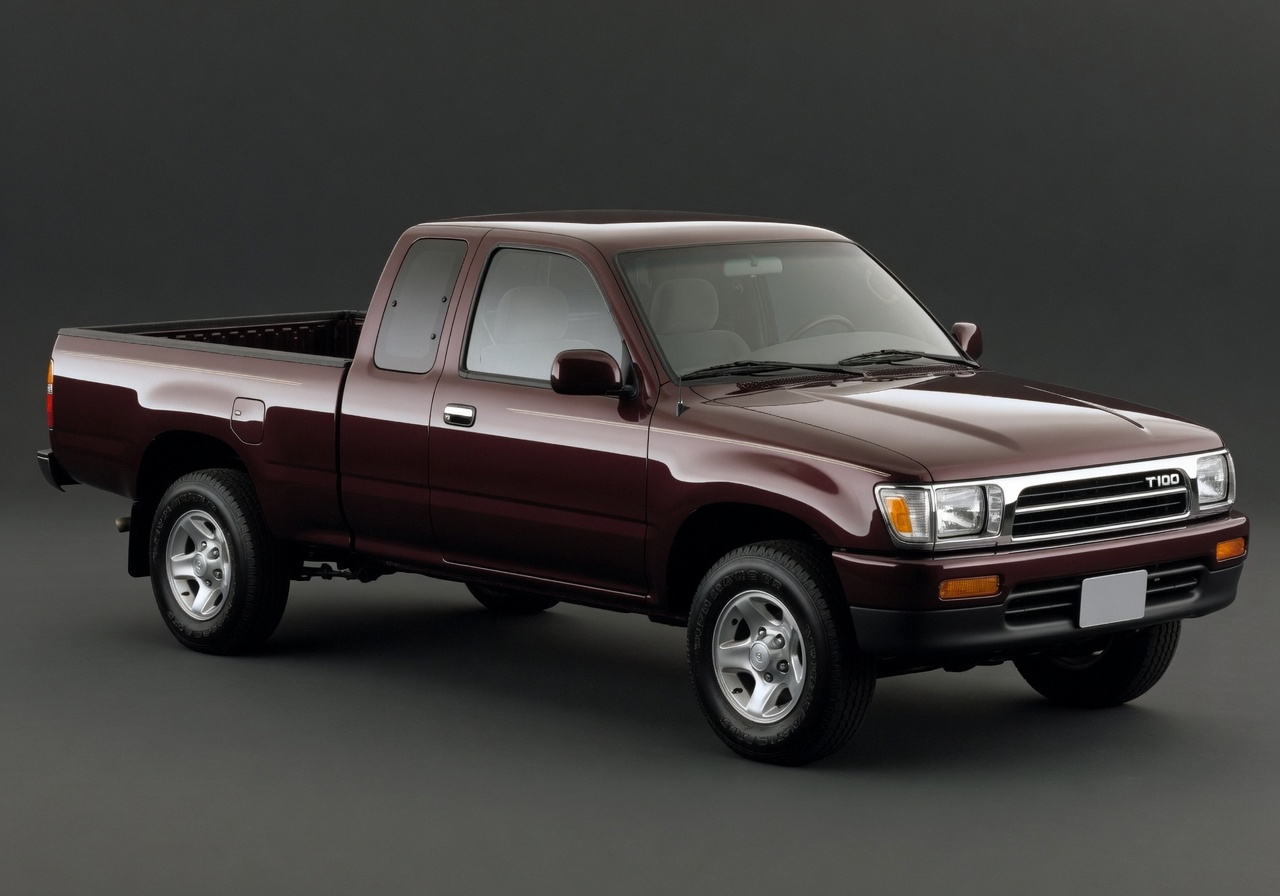 Illustration of a 1996 Toyota T100 Xtracab