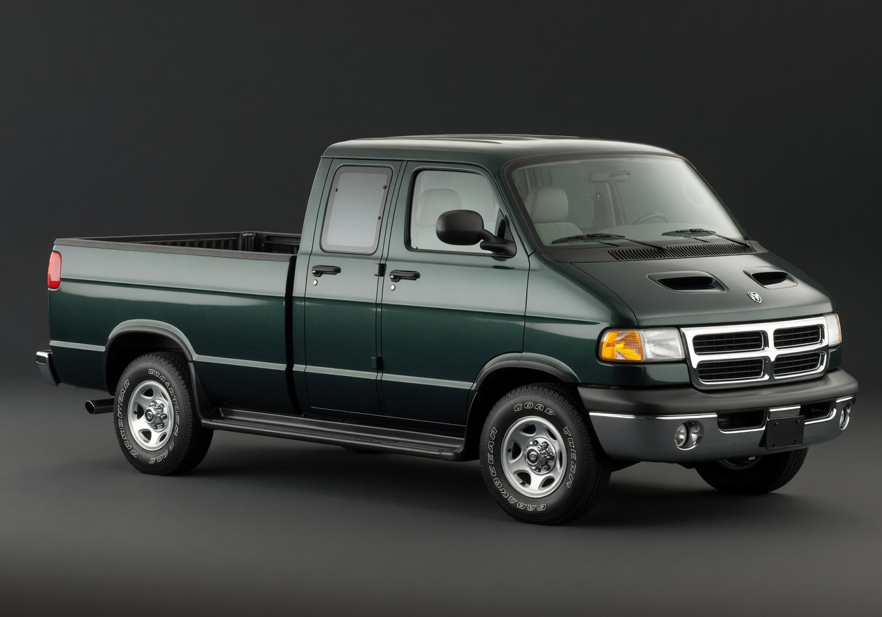 Illustration of a 1997 Dodge Ram Van 1500 1500