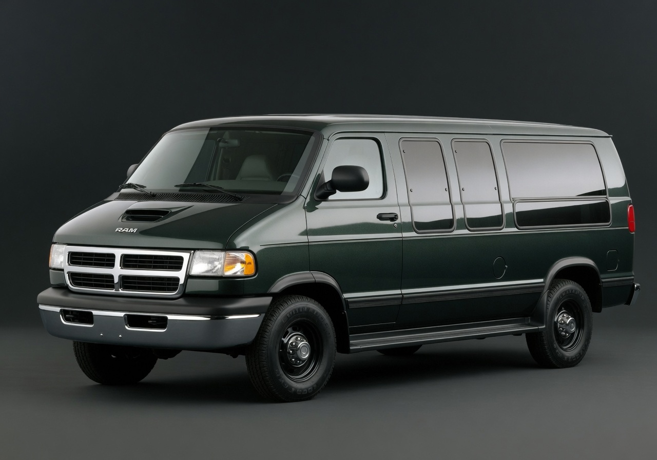 Illustration of a 1997 Dodge Ram Wagon 3500