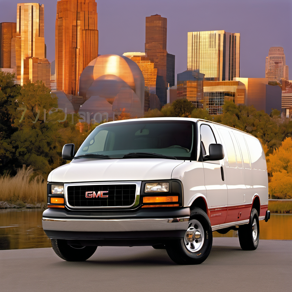 Illustration of a 1997 GMC Savana 2500 Passenger