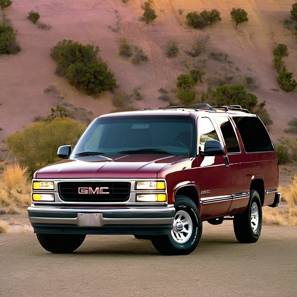 Illustration of a 1997 GMC Suburban 1500