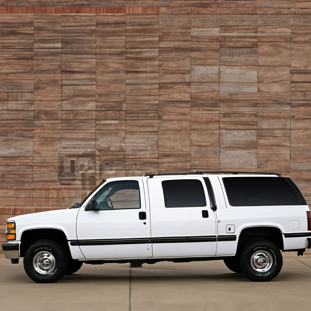 Illustration of a 1997 GMC Suburban 2500