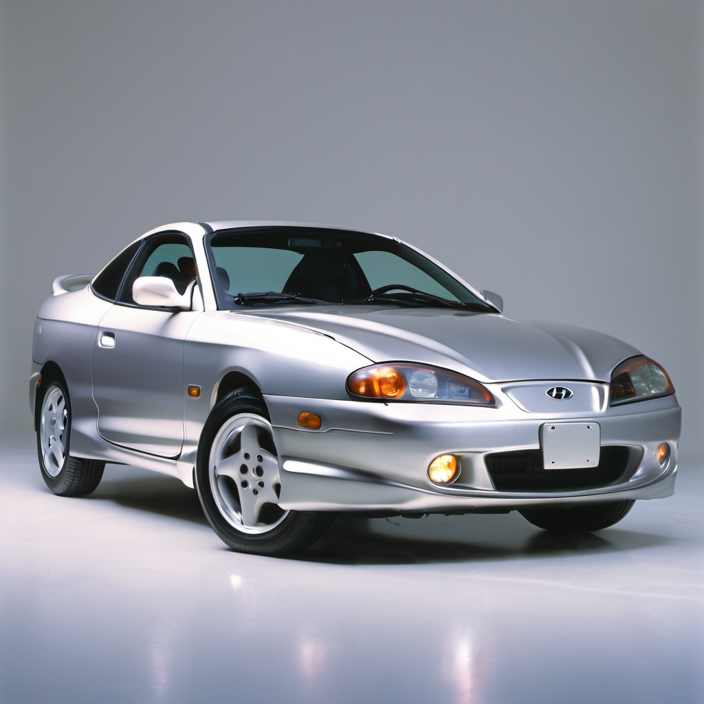 Illustration of a 1997 Hyundai Tiburon Tiburon (Coupe)