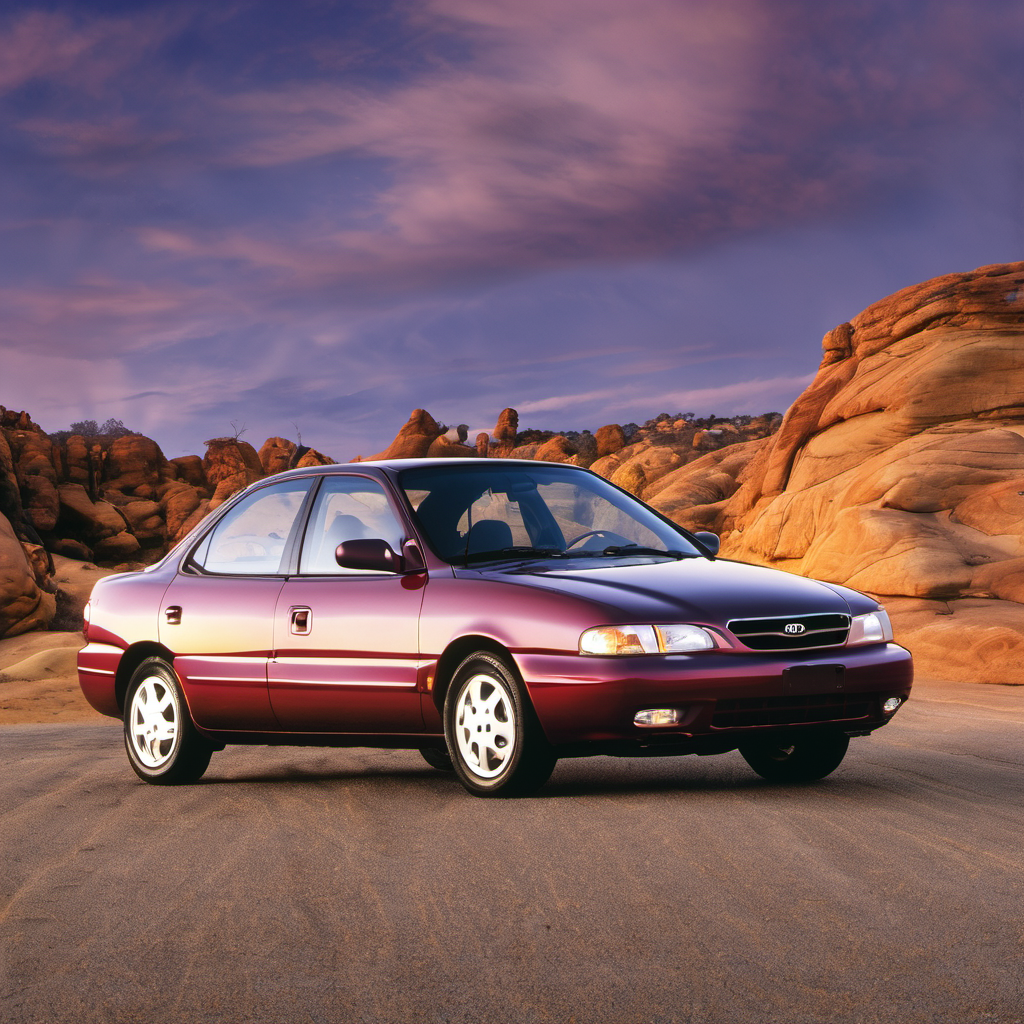 1997 Kia Sephia Sedan