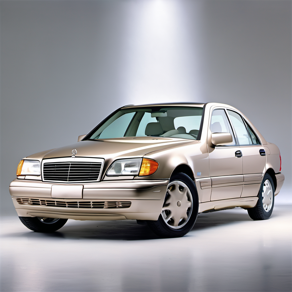 Illustration of a 1997 Mercedes-Benz C-Class C230