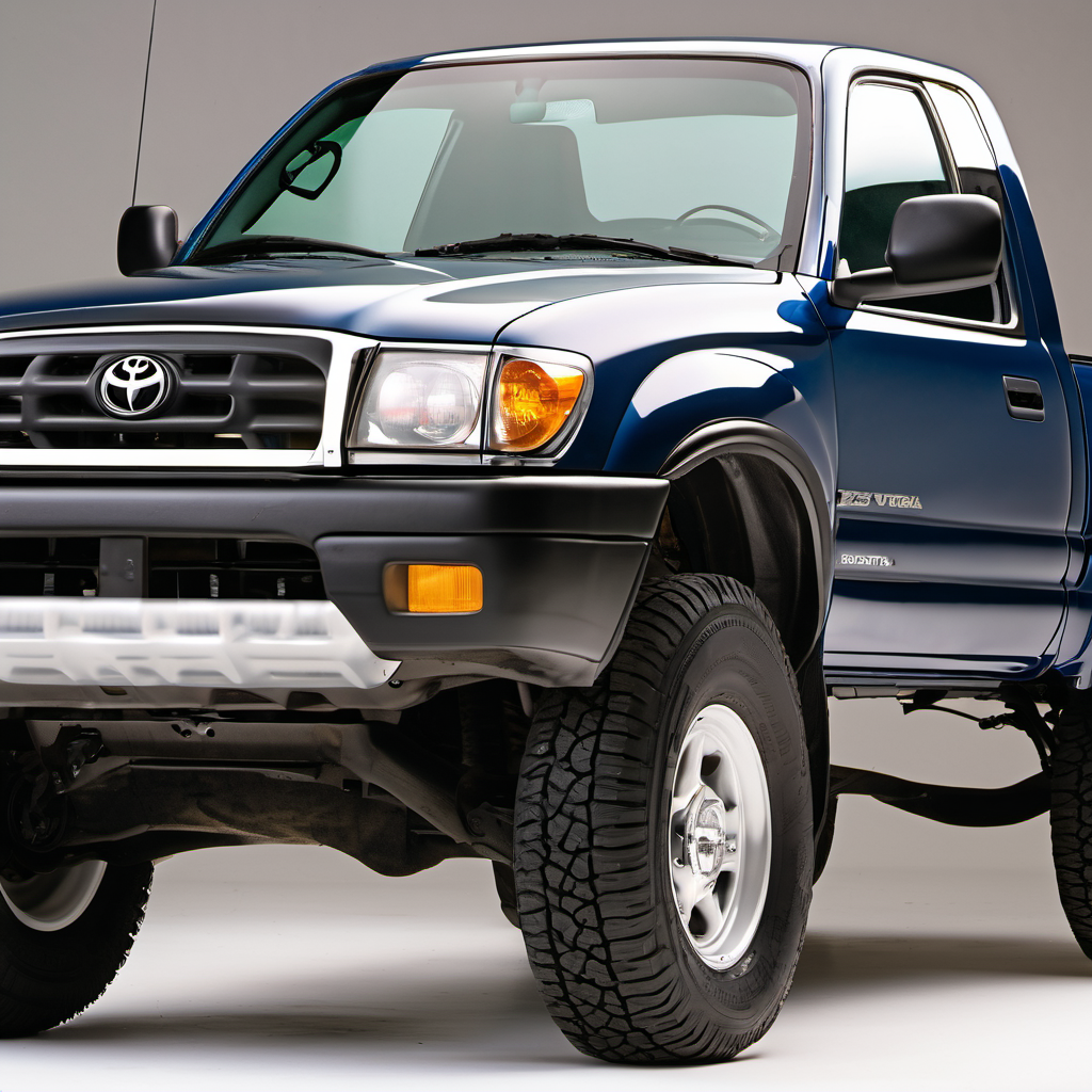 Illustration of a 1997 Toyota Tacoma XtraCab