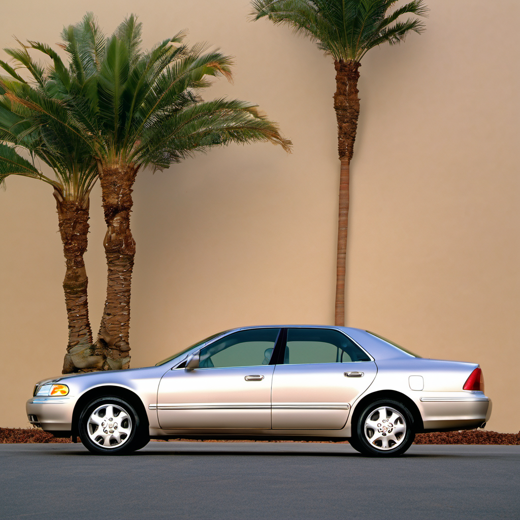 Illustration of a 1998 Acura RL 3.5RL