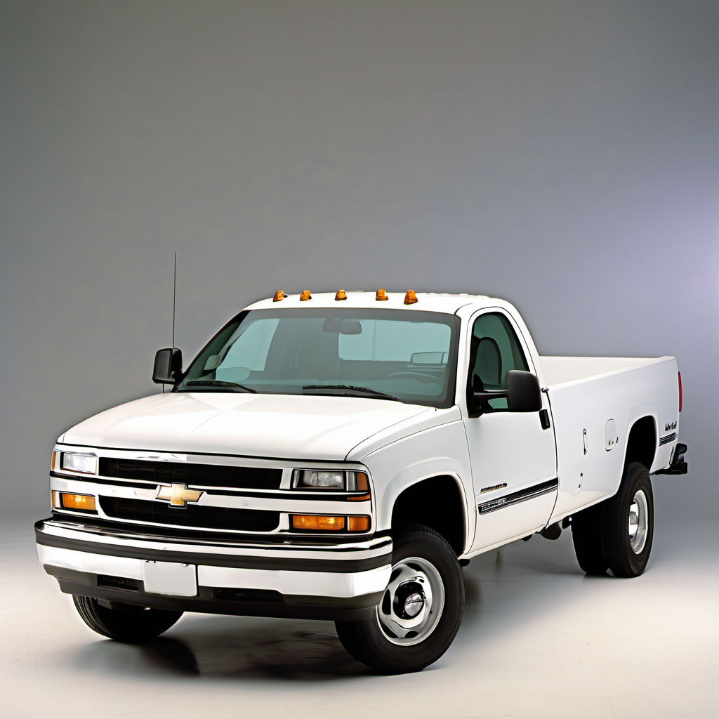 Illustration of a 1998 Chevrolet 3500 Regular Cab