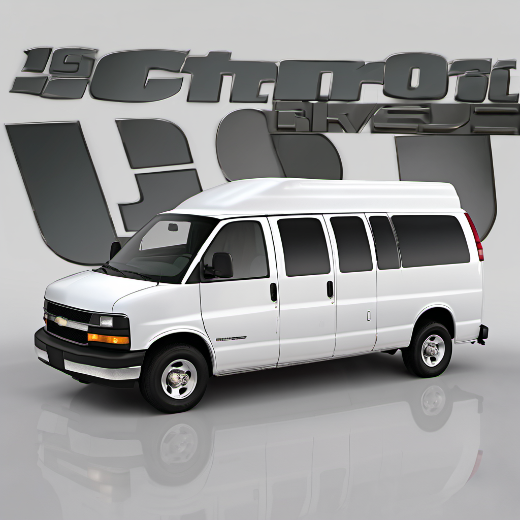 Illustration of a 1998 Chevrolet Express 1500 Passenger