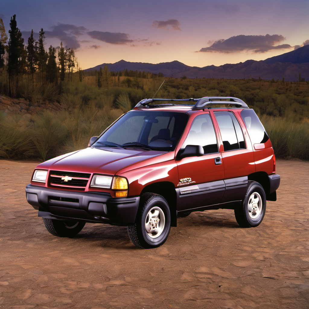 Illustration of a 1998 Chevrolet Tracker Tracker 2WD Convertible