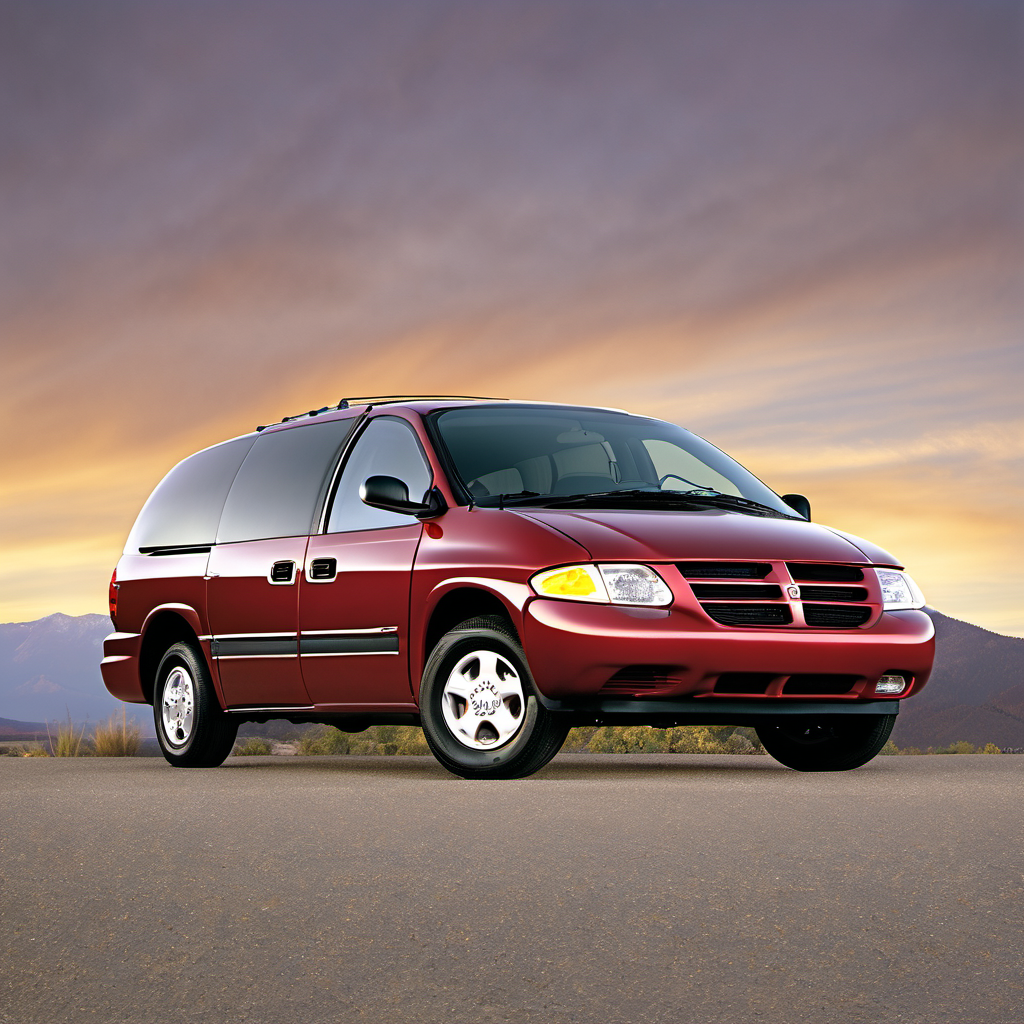 Illustration of a 1998 Dodge Grand Caravan Passenger