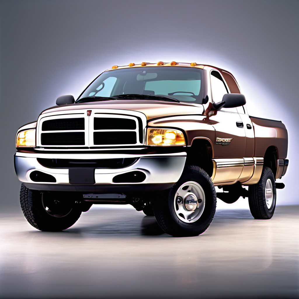 Illustration of a 1998 Dodge Ram 1500 Quad Cab