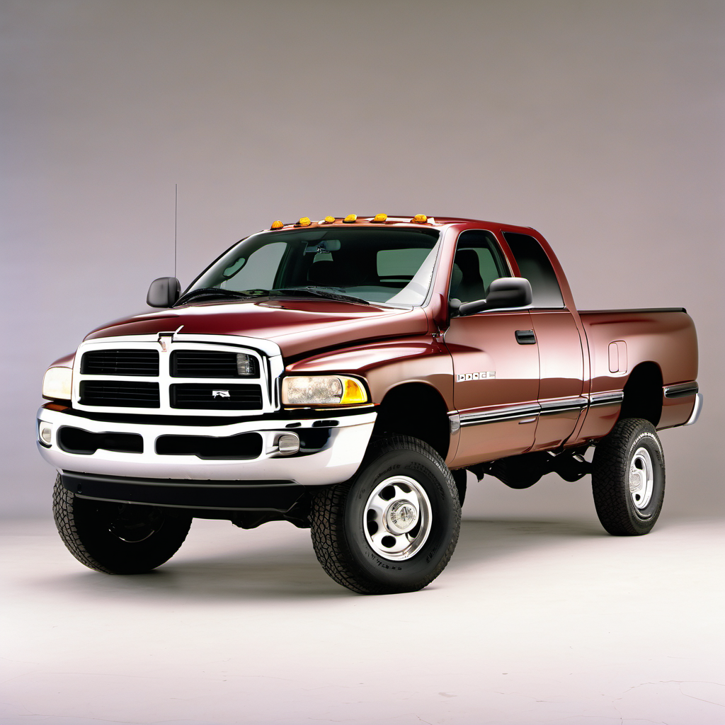 Illustration of a 1998 Dodge Ram 2500 Quad Cab 2500